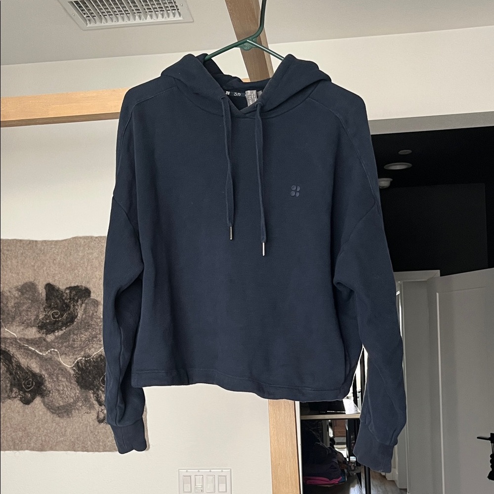 Sweaty Betty Dark Blue Hoodie Sweater